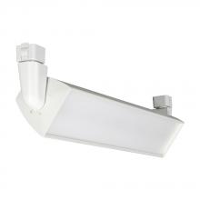 Jesco H2L519L4090W - JESCO 1-Light LED 62W WALL WASH/FLOOD H-Track Head Fixture 4000K in White