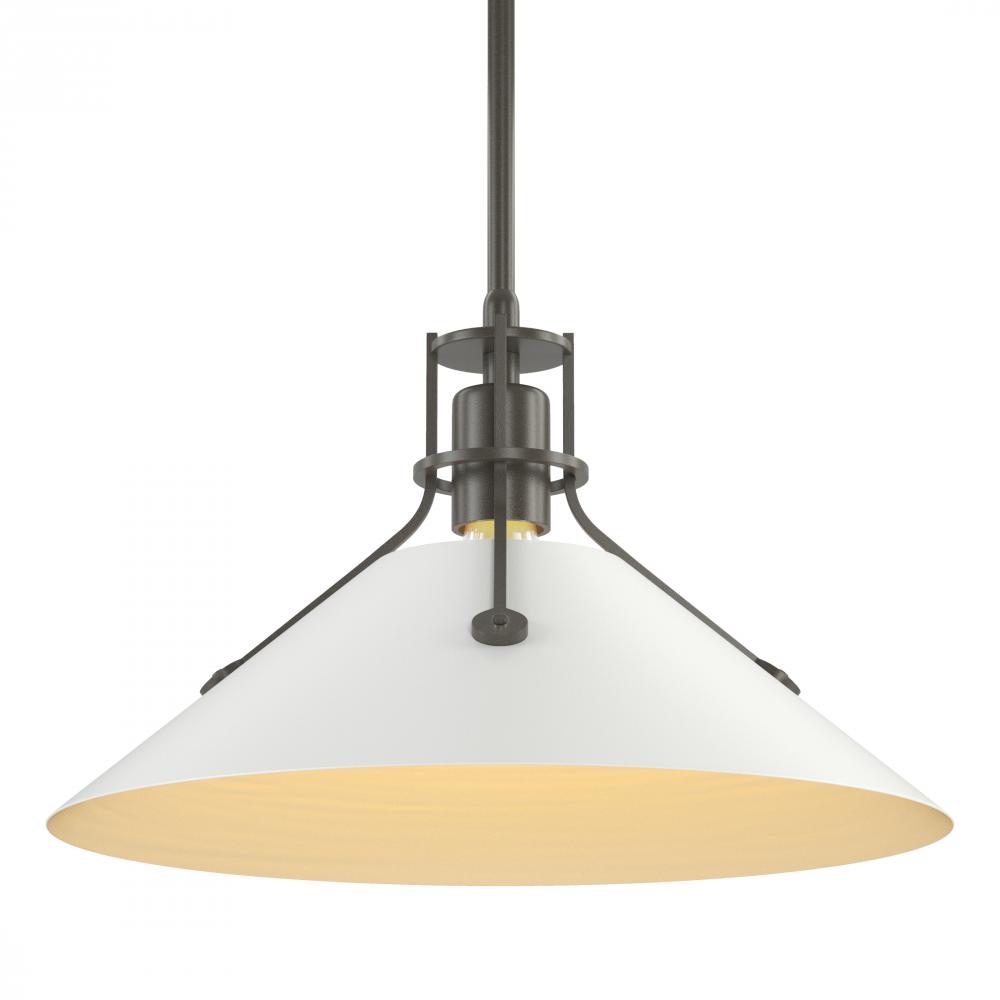 Henry Medium Steel Shade Pendant