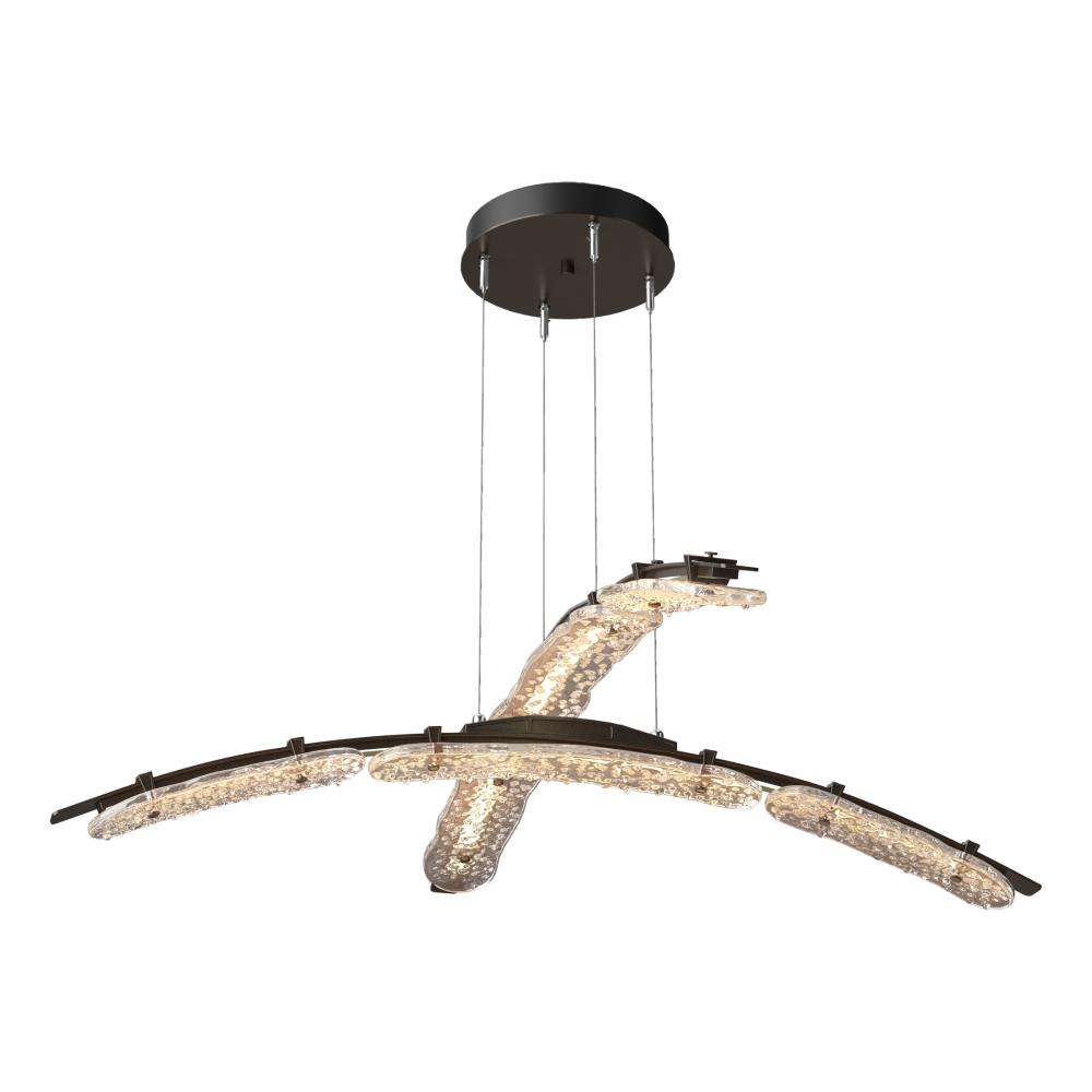 Glissade Double Large LED Pendant