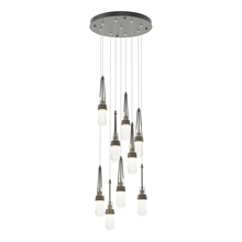 Hubbardton Forge 131100-SKT-STND-20-YG0434 - Link 9-Light Blown Glass Pendant