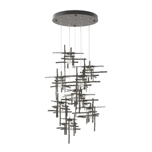 Hubbardton Forge 131107-SKT-STND-07-II0728 - Tura 9-Light Seeded Glass Pendant