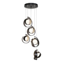 Hubbardton Forge 131129-SKT-STND-14-GG0711 - Riza 5-Light Pendant