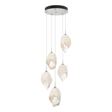 Hubbardton Forge 131138-SKT-STND-02-WP0755 - Chrysalis 5-Light Large Crystal Pendant