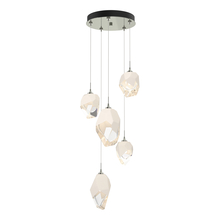 Hubbardton Forge 131139-SKT-STND-85-WP0756 - Chrysalis 5-Light Mixed Crystal Pendant