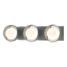 Hubbardton Forge 201378-SKT-82-82-GG0711 - Brooklyn 3-Light Straight Double Shade Bath Sconce