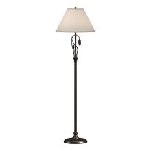 Hubbardton Forge 246761-SKT-14-SA1755 - Forged Leaves and Vase Floor Lamp