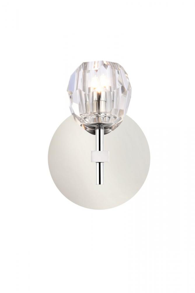 Eren 1 Light Chrome Wall Sconce