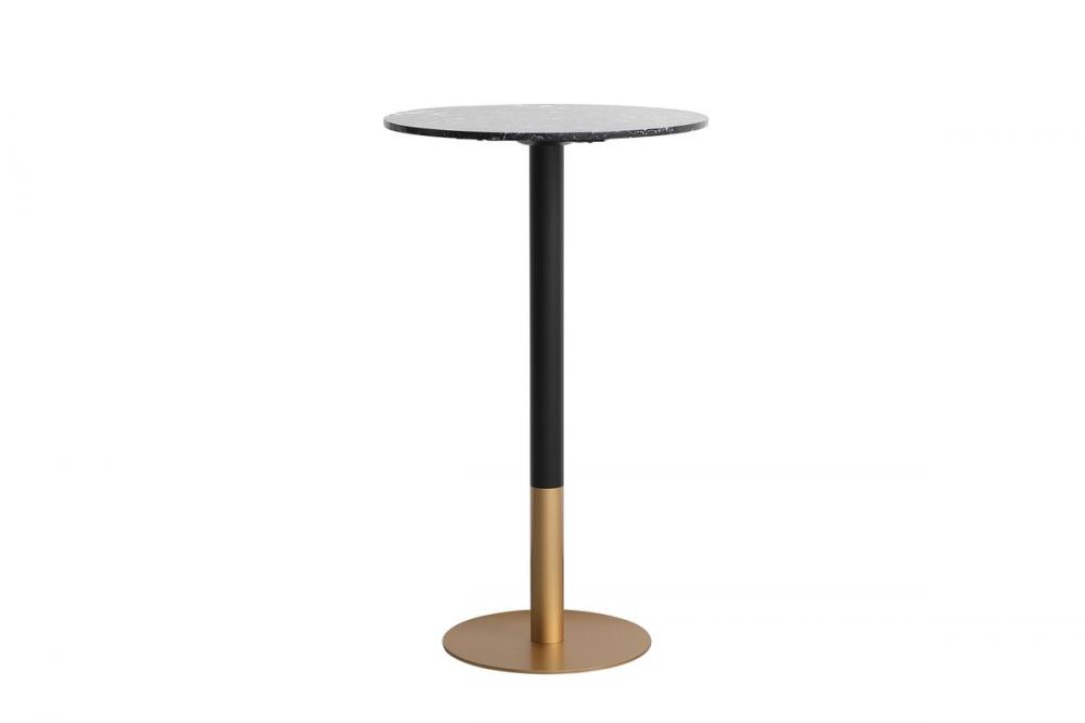 23 Inch Pub Table in Black