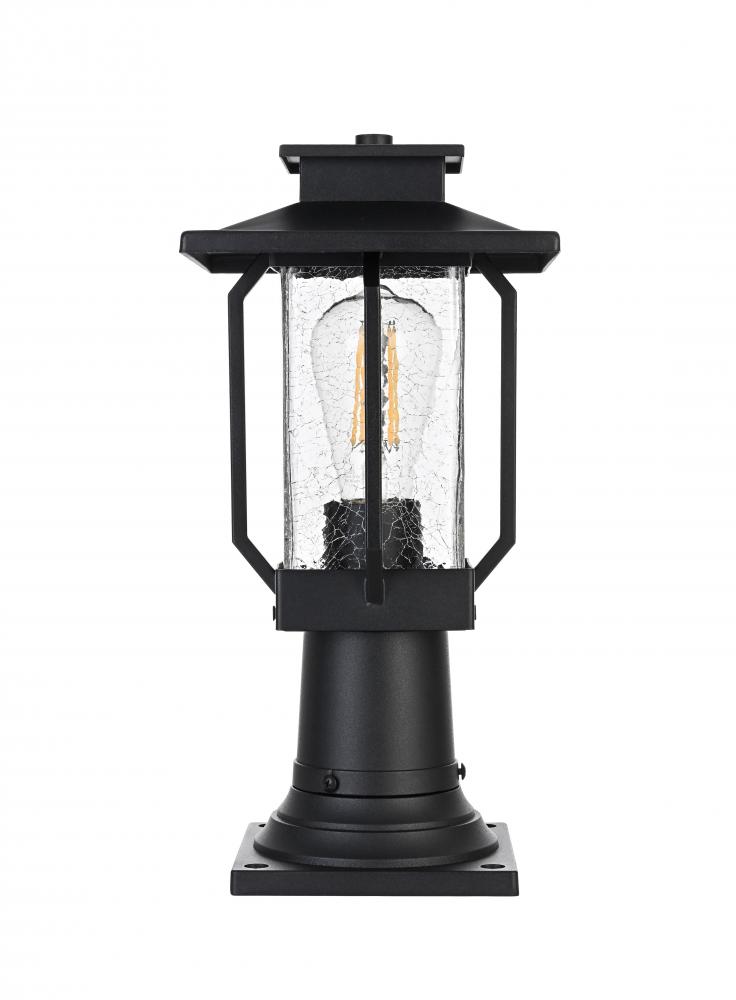 Salem 7 inch Outdoor Pendant in Black