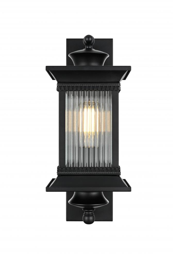 Collins 7 inch Outdoor Pendant in Black