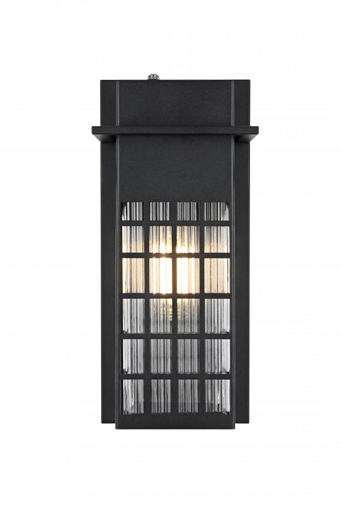 Palmer 7 inch Outdoor Pendant in Black