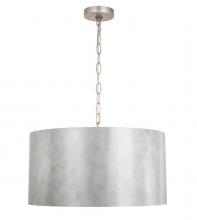 Elegant LD6015D20S - Miro 3 Light Vintage Silver Pendant