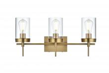 Elegant LD7319W24SG - Taryin 24 inch Wall Sconce in Satin Gold