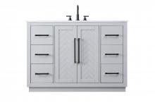 Elegant VF29048GR - 48 inch Single Bathroom Vanity in Grey