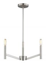 Visual Comfort & Co. Studio Collection 3124303-962 - Vector Three Light Chandelier