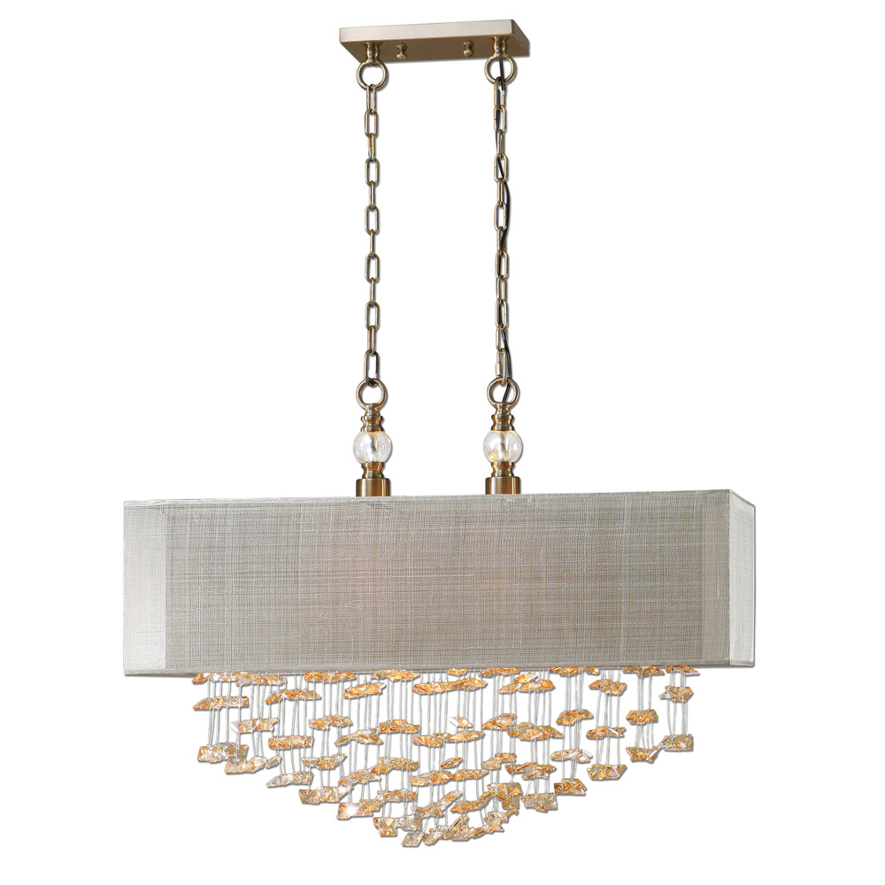 Uttermost Santina 2 Light Shade Pendant