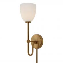 Uttermost 22580 - Uttermost Trophy 1 Light Brass Sconce