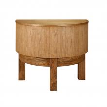 ELK Home S0075-10570 - Zander Accent Table - Demilune Wheat Toast