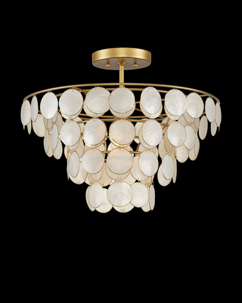 Bon Vivant Small Semi-Flush Mount