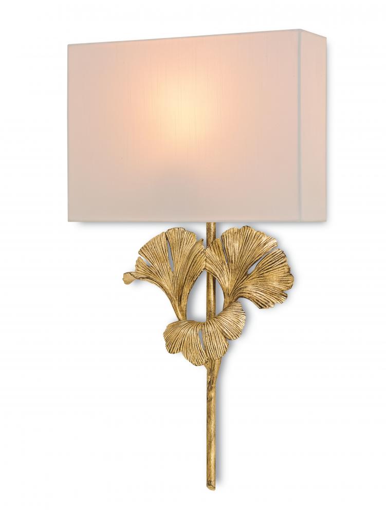 Gingko Gold Wall Sconce