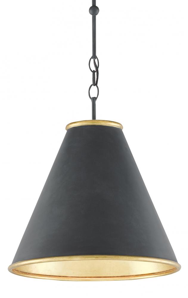 Pierrepont Small Black Pendant