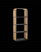 Currey 3000-0229 - Anisa Black Etagere