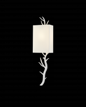 Currey 5000-0148 - Baneberry White Wall Sconce, W