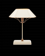 Currey 6000-0702 - Daphne White Table Lamp